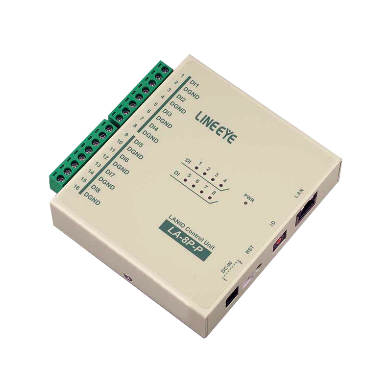 ラインアイ LA-N2R2P-E LAN接続型デジタルIOユニット :4560102045881