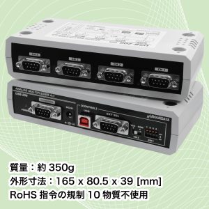 USB対応　アナログマルチプレクサ 4:1